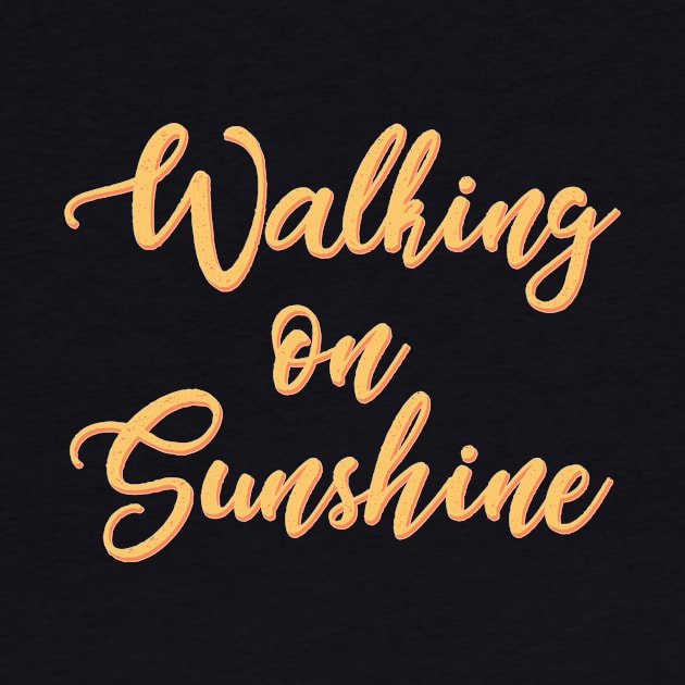 Walking on Sunshine - Minimalist by StudioGrafiikka